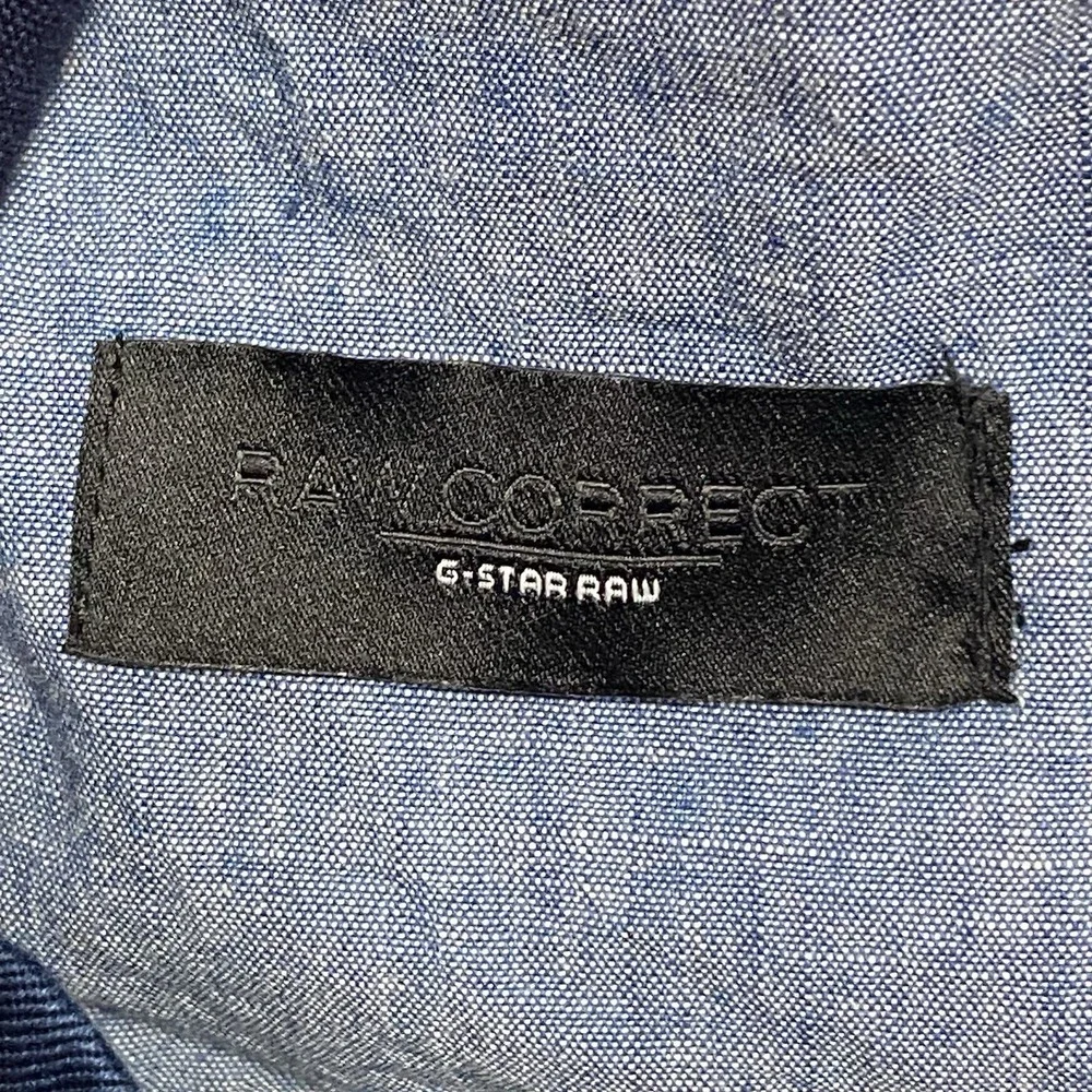 G-Star Raw Correct Blazer Police Blue Jacket Coat Size Tag Size 48 Chest Size 40